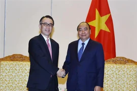 阮春福会见日本最大银行MUFG总裁