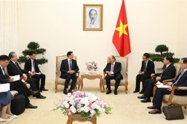 越南政府总理阮春福会见中国农业农村部部长韩长赋