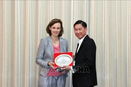 胡志明市领导会见奥地利联邦商会代表团