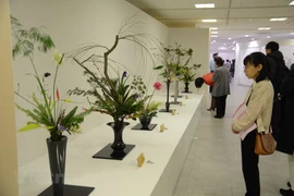 越南首次参加日本关西地区花道展览会