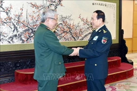 越南国防副部长阮志咏访问中国