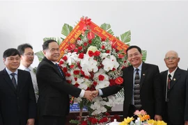 2019年圣诞节：陈青敏看望慰问得乐省和芹苴市天主教同胞