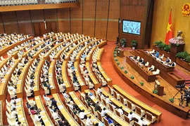 越南第十四届国会第七次会议讨论《劳动法（修正案）》