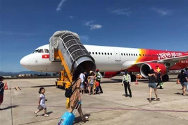 今年上半年越捷航空的航线运输收入增长22%