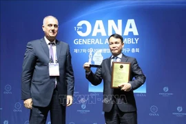 越通社与新华社荣获亚通组织“最佳质量奖”