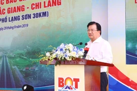 越南政府副总理郑廷勇出席北江-谅山高速公路通车仪式