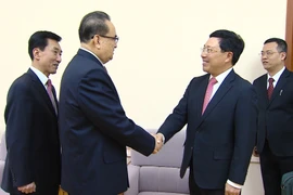 政府副总理兼外交部长范平明对朝鲜进行正式访问
