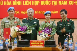 另一名越南军官前往南苏丹执行维和任务
