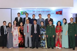 越南与巴西建交30周年纪念典礼在巴西利亚举行