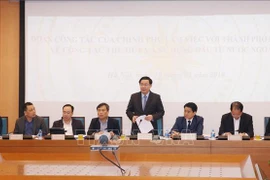 王廷惠：河内市应改变对外资吸引和利用工作的思维