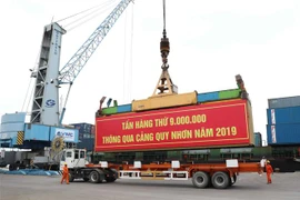 2019年归仁港货物吞吐量同比增长9%
