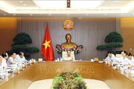 越南政府常务委员会召开会议 阮春福总理主持并讲话