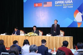 美朝领导人第二次会晤筹备工作媒体吹风会在河内举行