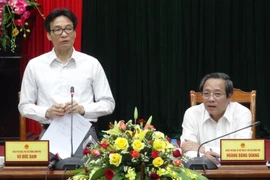 政府副总理武德儋赴广平省调研