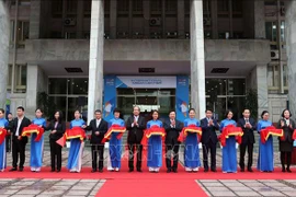 美朝领导人第二次会晤国际新闻中心正式启用