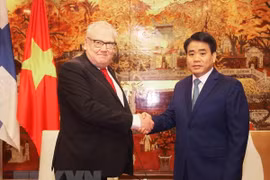越南首都河内与芬兰各地方促进合作关系