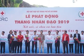 胡志明市正式启动2019年人道主义行动月