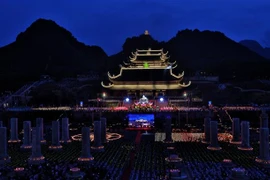 2019年联合国卫塞节：越南政府副总理范平明出席祈求世界和平的花灯祈福法会