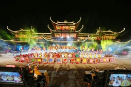 庆祝2019年联合国卫塞节的“遗产大道”国际艺术表演晚会