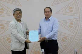韩国企业在安江省投资建设总额近9亿美元的智慧工业园区