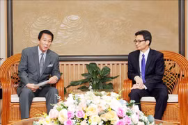 政府副总理武德儋会见越日关系特别大使杉良太郎