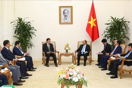 越南政府总理阮春福会见日本环保专家代表团一行