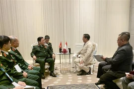越南国防部长吴春历会见泰国副总理和印尼防长