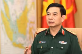 越南人民军高级军事代表团对日本进行正式访问