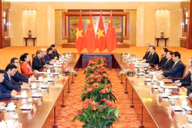 越南国会主席阮氏金银圆满结束对中国的正式访问