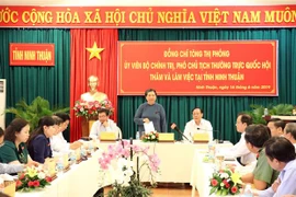 国会副主席丛氏放莅临宁顺省调研