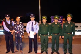 成功救起在越中边境北仑河上遇险的一名中国公民