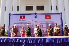越南国防部援助老挝升级改造人民军队博物馆