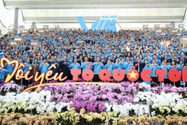 越南青年凝聚力量建设和捍卫祖国