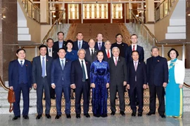 越南国会主席主席阮氏金银会见俄罗斯鞑靼斯坦共和国国务委员会主席
