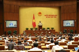 第十四届国会第八次会议：就三部法律草案提出意见