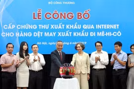 越南为按照CPTPP出口墨西哥的纺织品颁发电子证书