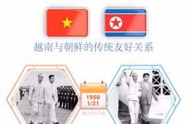 图表新闻：越南与朝鲜传统友好关系的里程碑