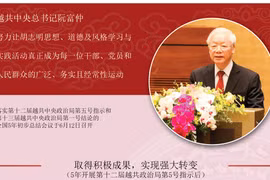 图表新闻：阮富仲总书记：要努力学习和践行胡志明思想、​道德与作风