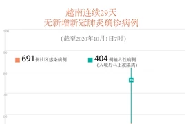 图表新闻：新冠肺炎疫情：越南连续29天无新增本土病例