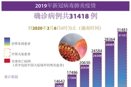 图表新闻：2019年新冠病毒肺炎疫情 确诊病例共31418例