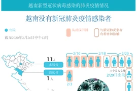 图表新闻：越南没有新冠肺炎疫情感染者