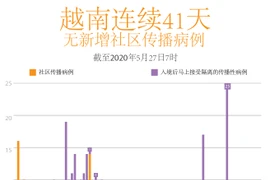 图表新闻：越南连续41天无新增本地传播病例