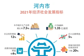 图表新闻：河内市2021年经济社会发展指标