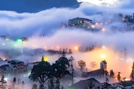 组图：三岛小镇——云中之镇