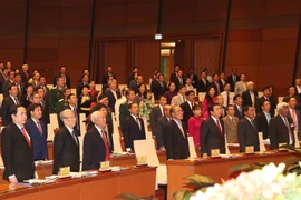 第十四届国会第七次会议在河内开幕（组图）