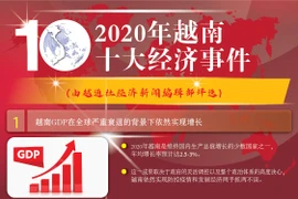 图表新闻：越通社评选2020年越南十大经济事件