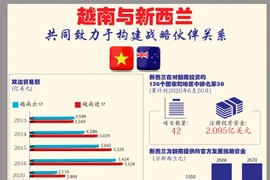 图表新闻：越南与新西兰共同致力于构建战略伙伴关系