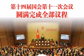 图表新闻：第十四届国会第十一次会议圆满完成全部议程