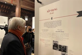 “河内遗产起死回生中的文庙”展览会在河内举行