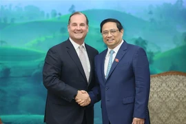越南政府总理范明政会见美国万豪集团总裁兼首席执行官